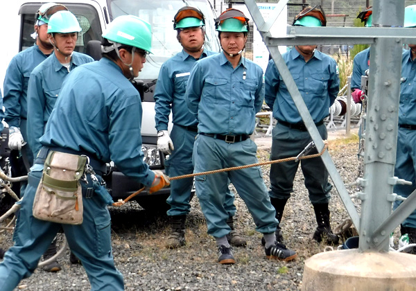 安全作業への取り組み